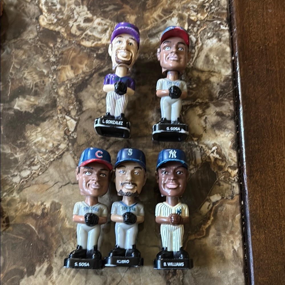 baseball bobblehead lot FOTOBALL 2002
